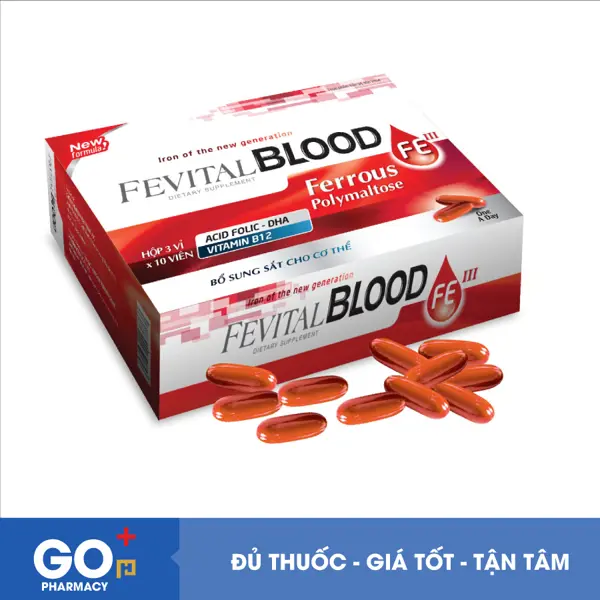 Fevital Blood 30 viên