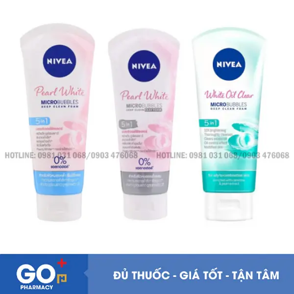 Sữa rửa mặt Nivea nữ 100g