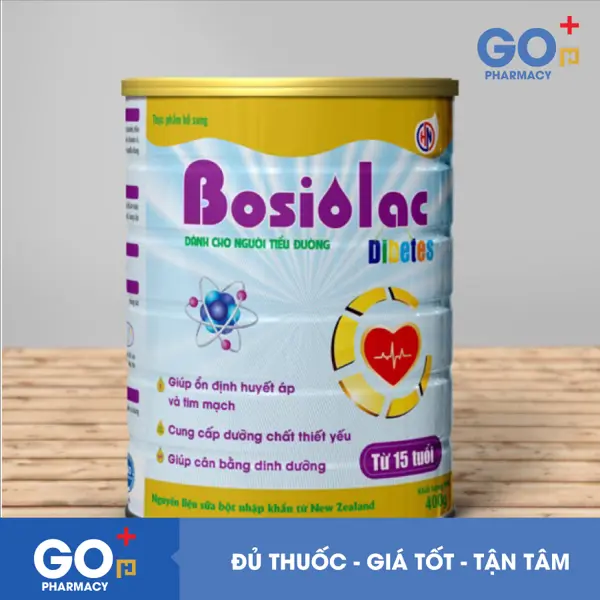 Sữa tiểu đường Bosiolac 900g