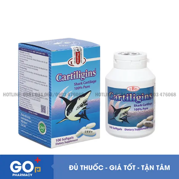 UBB Cartiligins 100 viên