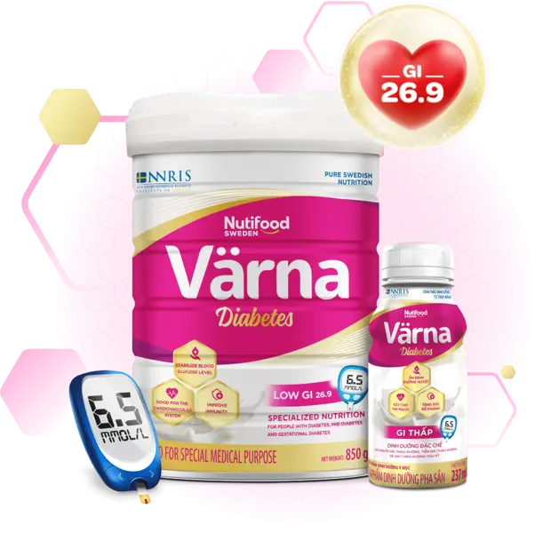 Varna tiểu đường 400g